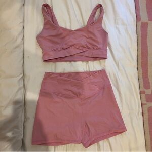 Pink Workout Set